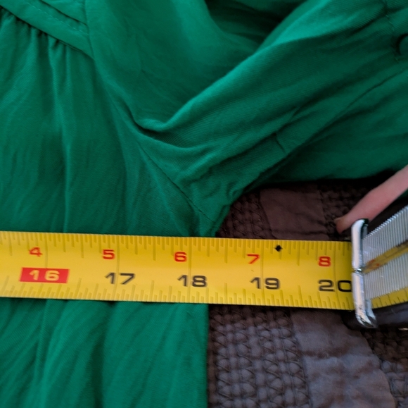 Maeve Green Blouse S - Picture 11 of 13